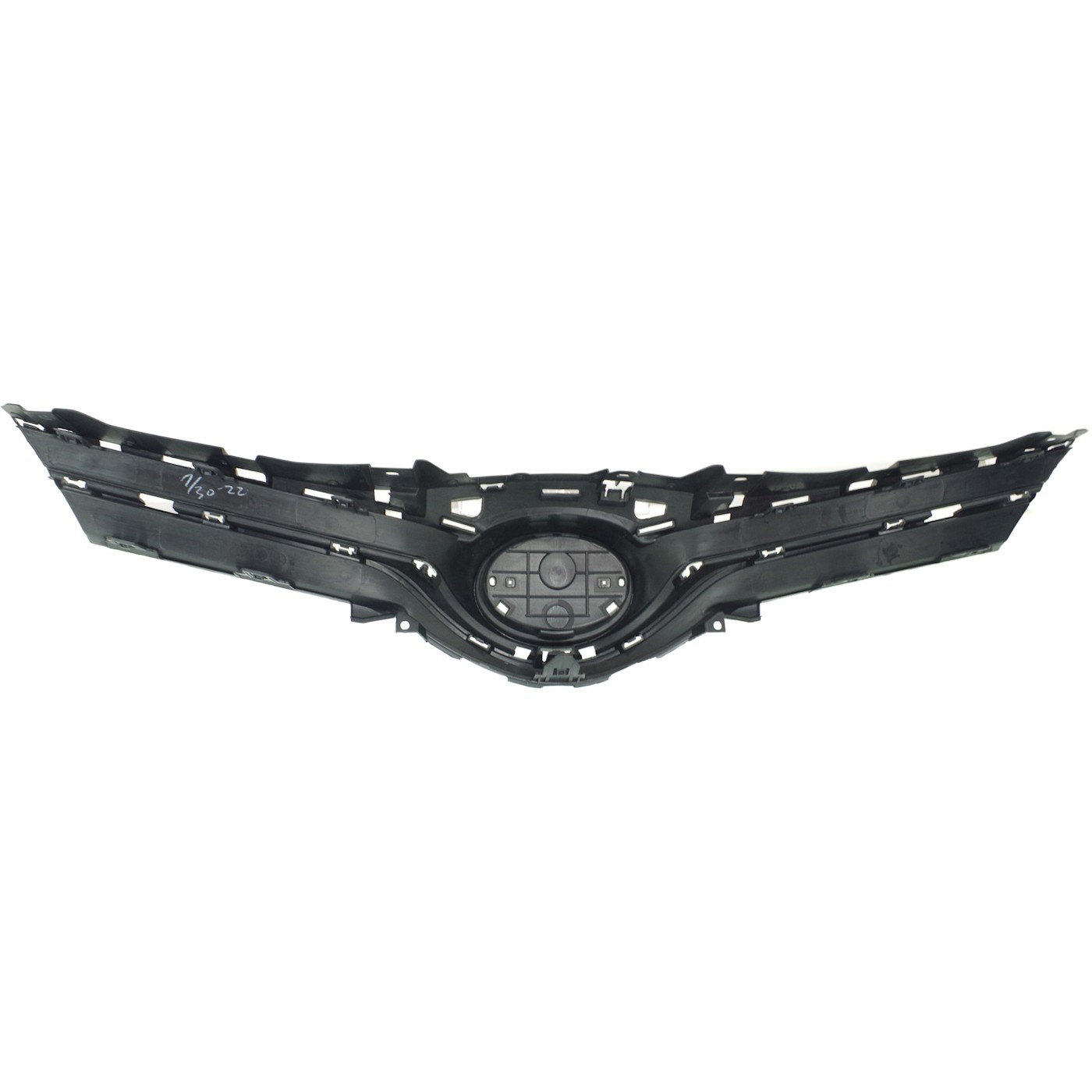 Grille Assembly For 2015 2016 2017 Toyota Yaris Textured Black Shell and Insert