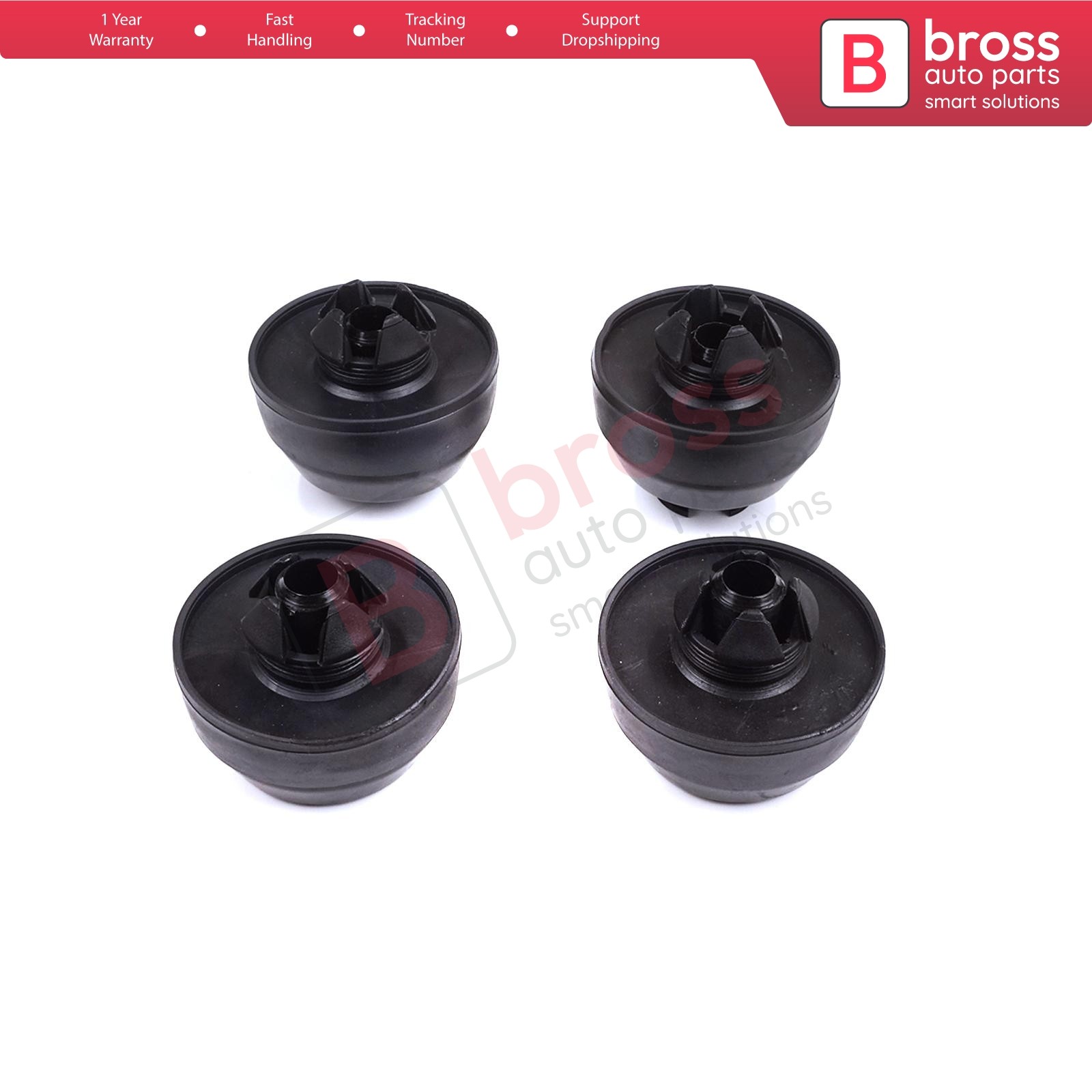 4 Pcs Jack Mount Rubber Plug Pad for Mercedes W124 R219 W202 W210 W220 C208 A208