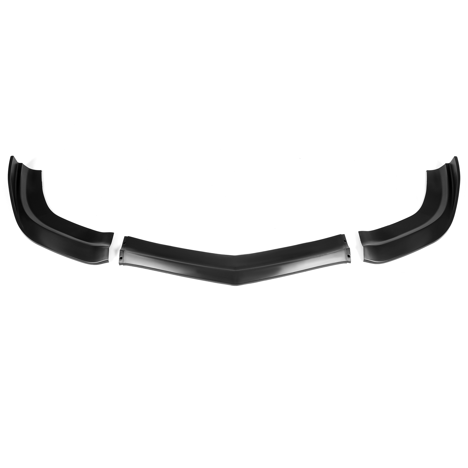 For Dodge Charger SRT 11-14 Matte Black Front Bumper Splitter Spoiler Lip 3PCS