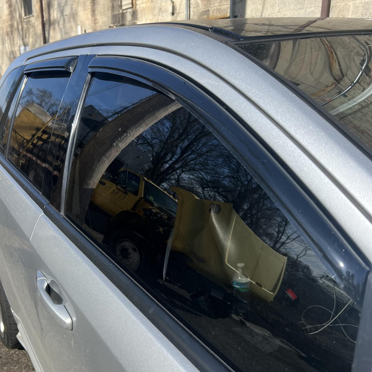 For 2007-2014 Ford Edge Lincoln MKX In-Channel Rain Guard Window Visor Deflector