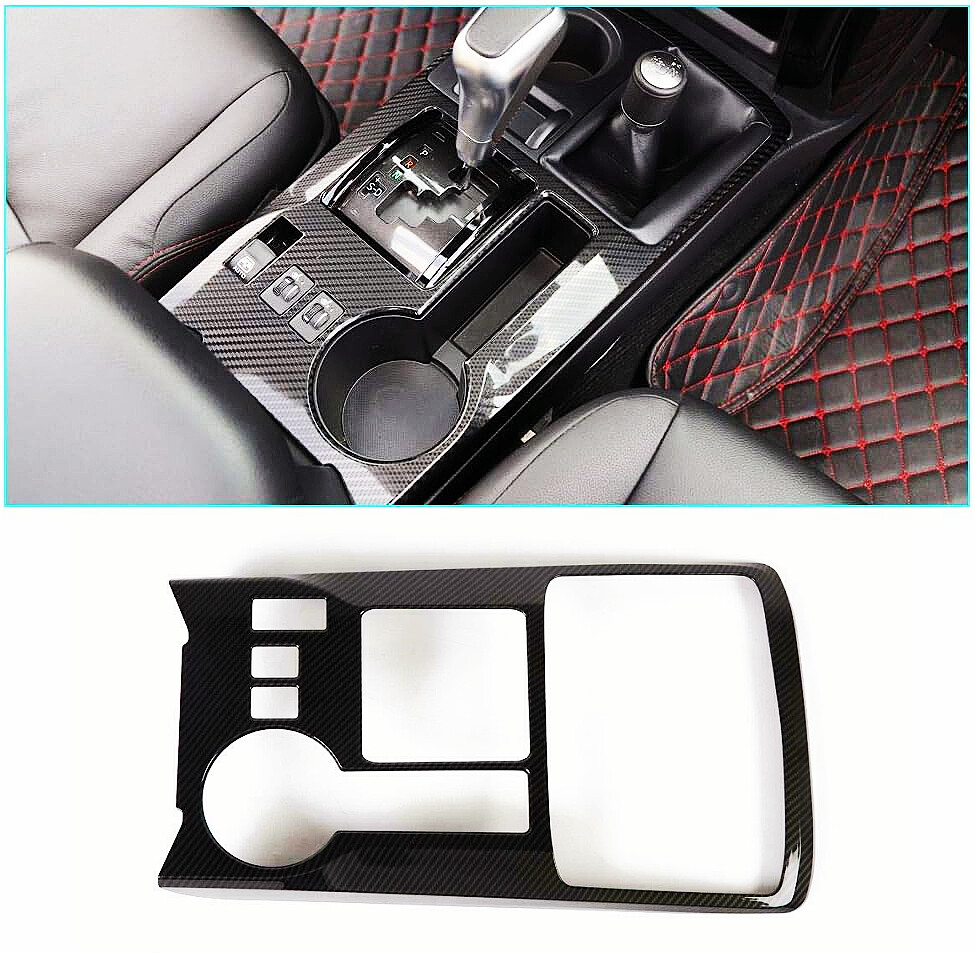 Central Gear Shift Panel Trim Decor Cover Bezels for 4Runner 10+ Accessories USA
