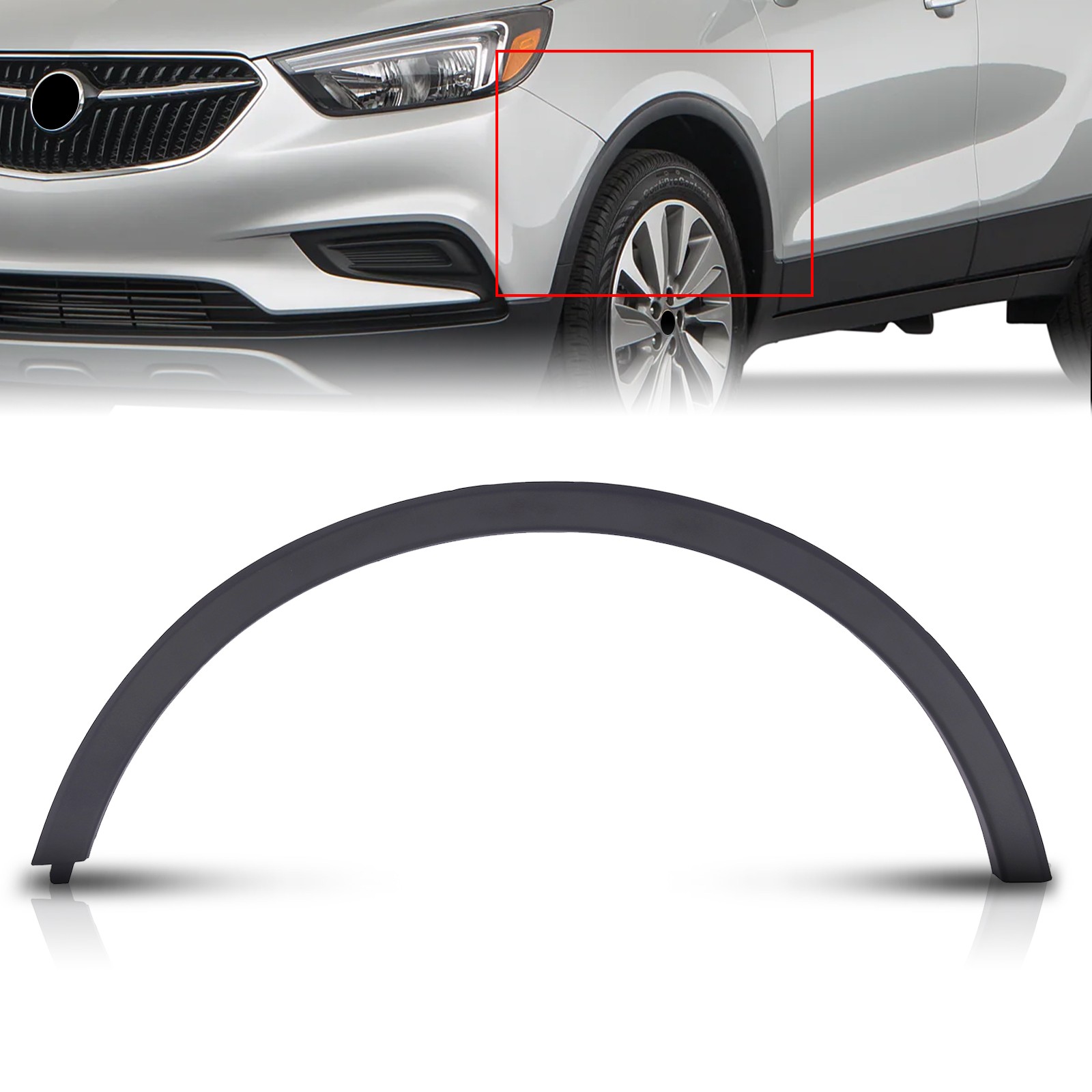 Fits 2013-2022 Buick Encore Front Driver Side Wheel Arch Molding Trim 95275468
