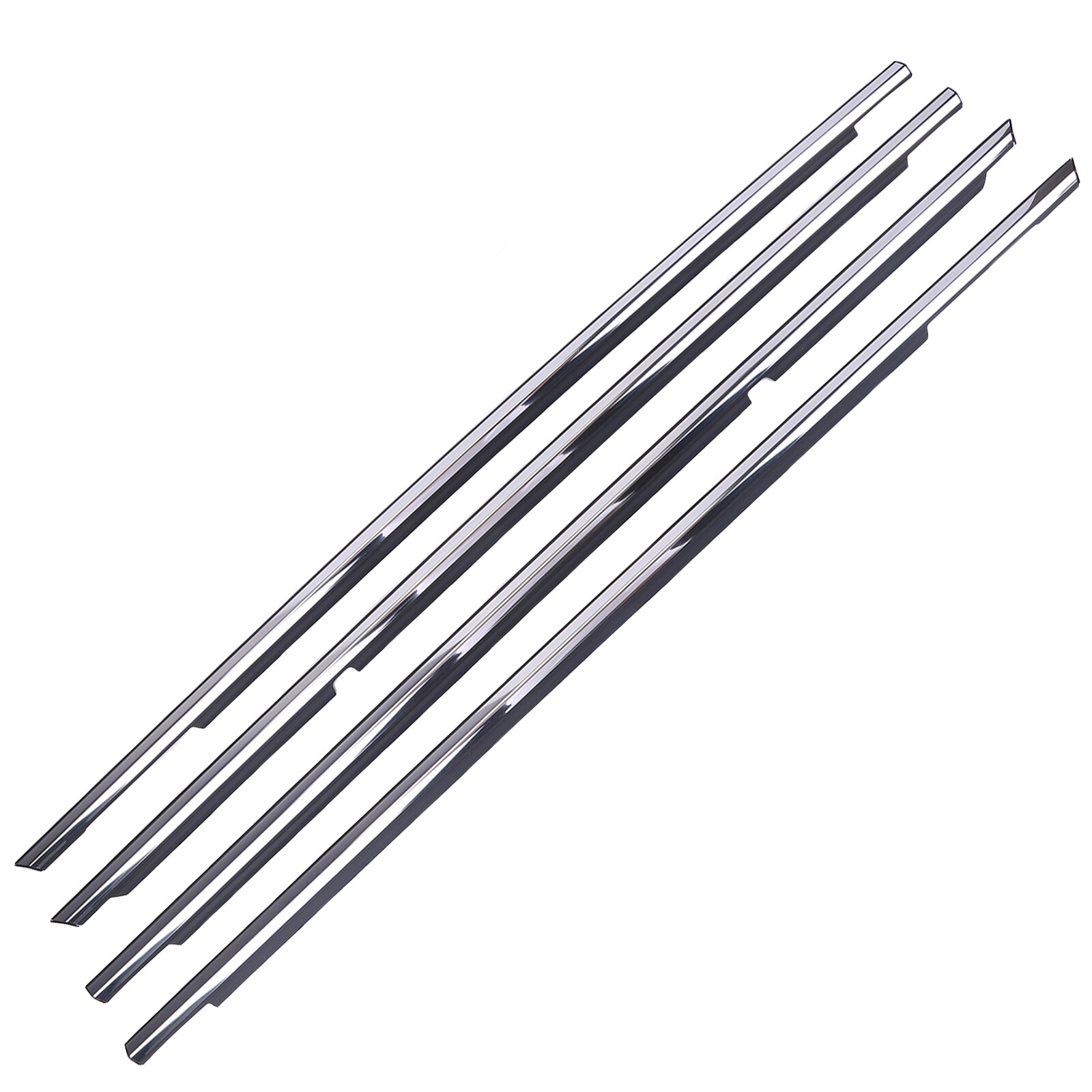 For Toyota Camry 2002-2006 NEW Chrome Front Rear Door Belt Moulding SET
