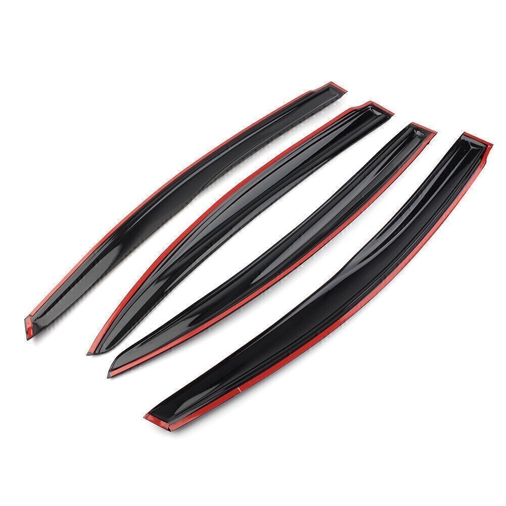 Side Window Visors Rain Guard Vent Shade For 2012-2015 Honda Civic Sedan 4-Door