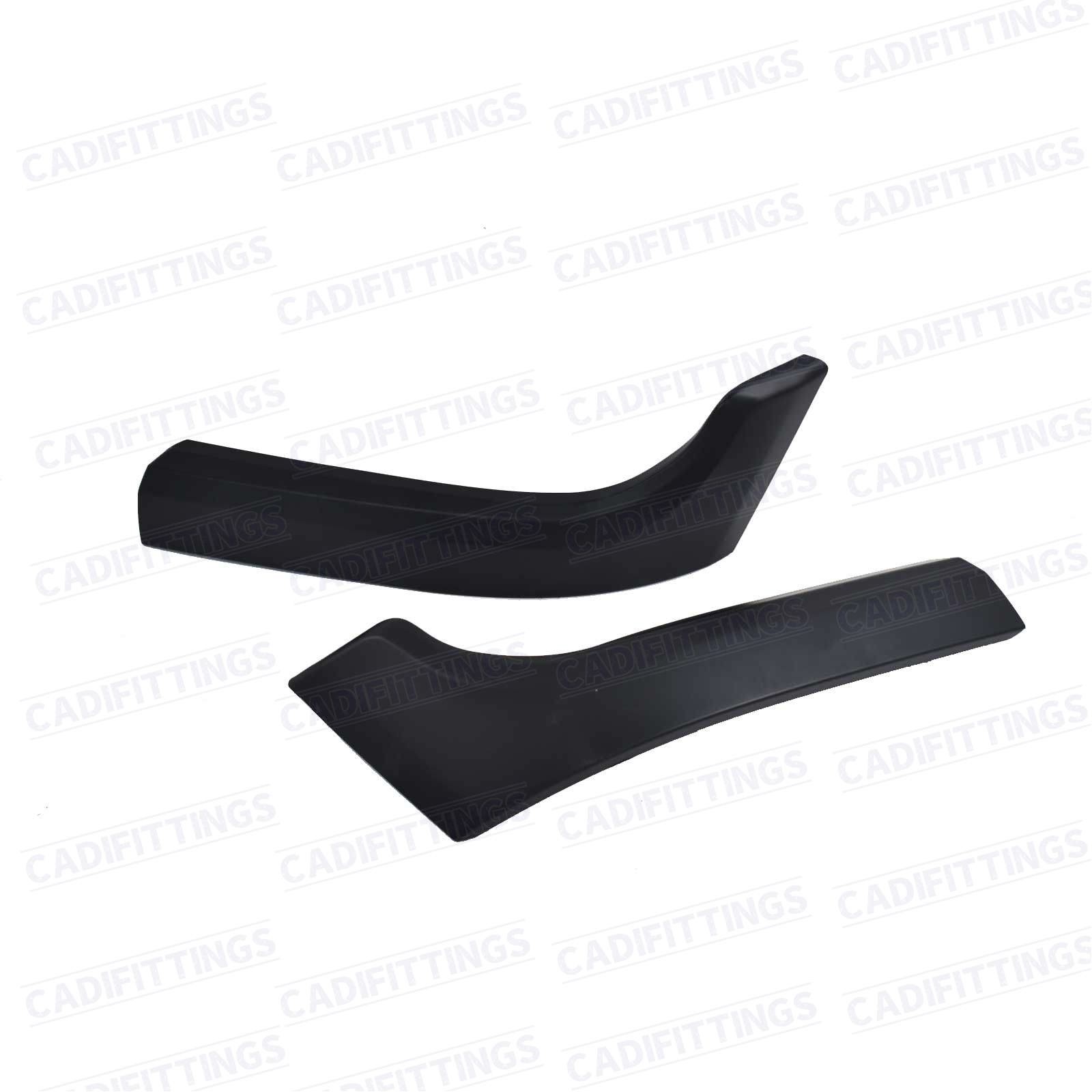 Front Bumper Upper Lower Grille Molding Trim For 2019-2024 RAM 2500 3500 Black