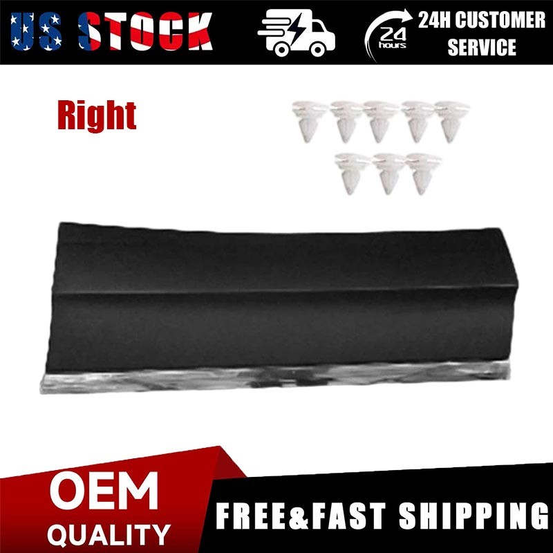 Passenger Rear Door Trim Molding Plastic Fit 2018-2021 Volkswagen Tiguan
