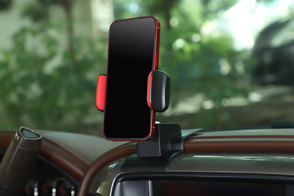 Center Console Phone Bracket Mount Holder For Chevy Silverado GMC Sierra 2014-18