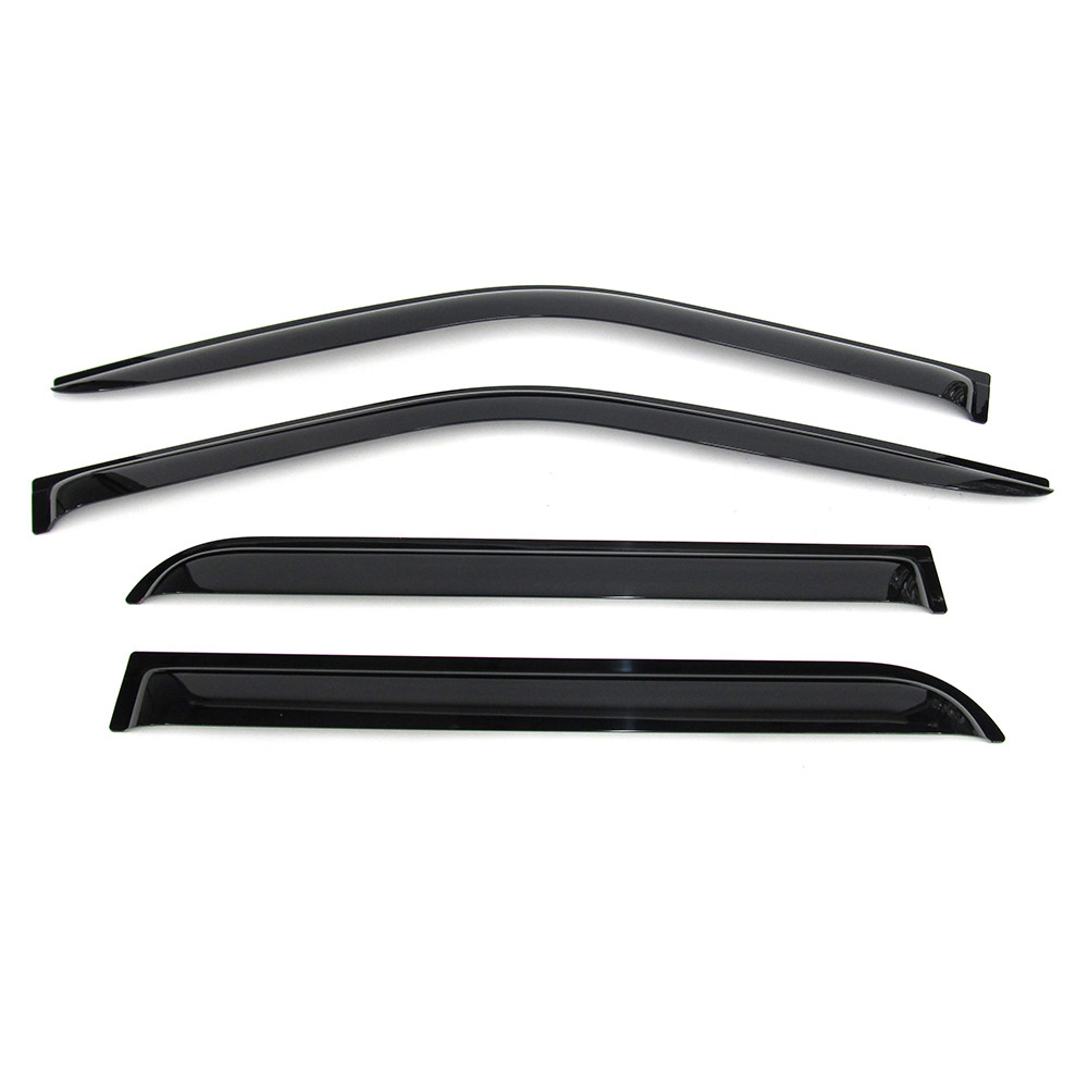 2015-2022 Ford F150 Crew Cab Side Window Deflector Rain Guards OEM VGL3Z-18246-G
