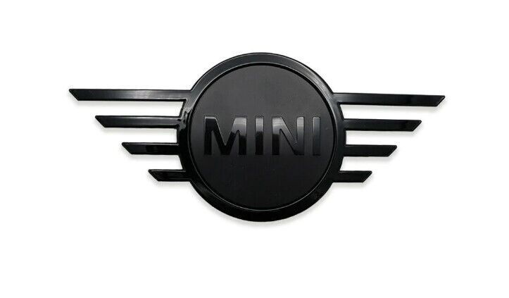 Genuine MINI Piano Black Front & Rear Badge Emblem Plaque F56 51149880863 / 866
