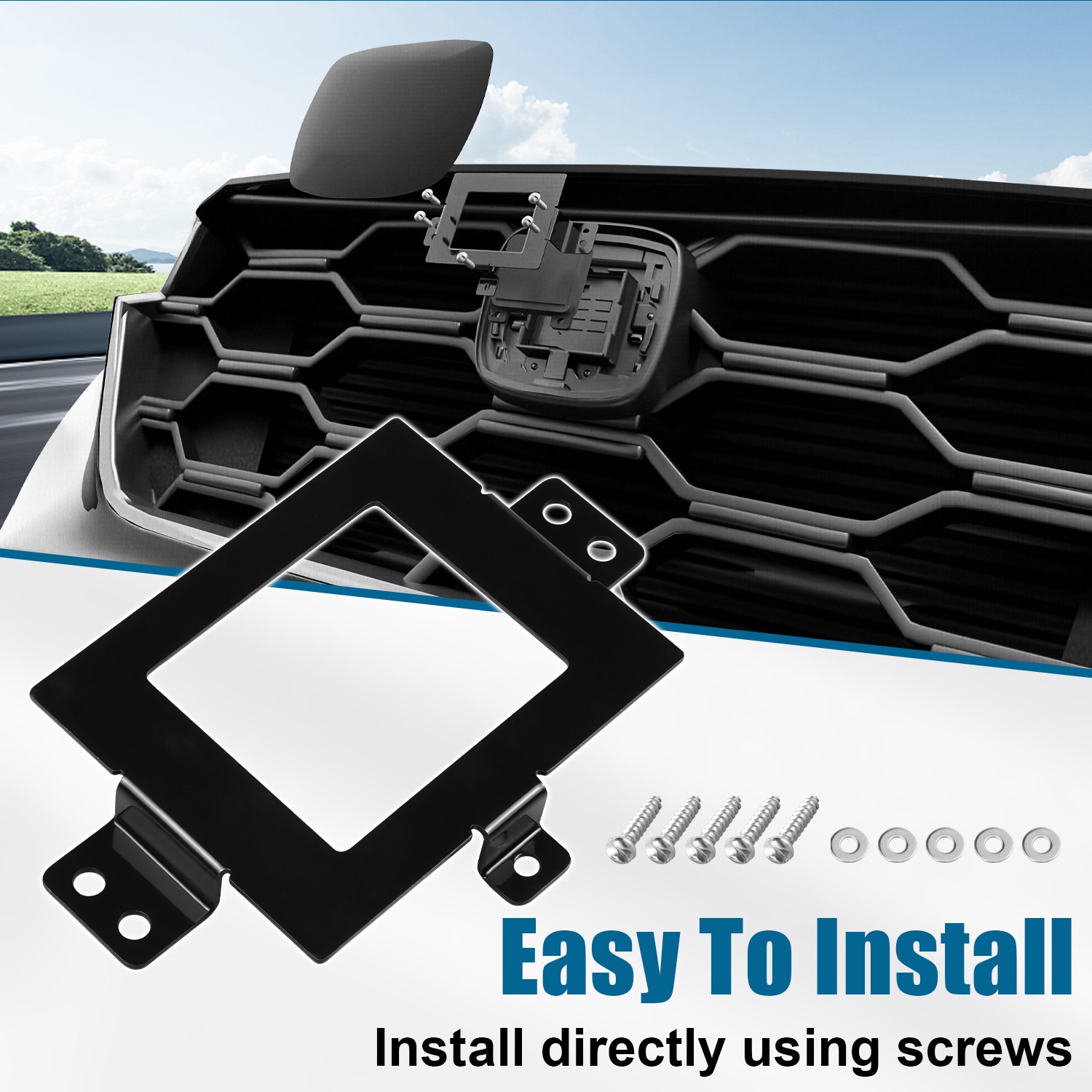 For Honda Pilot 2023-2025 Radar Sensor Protector Cover Protect Kit Accessories