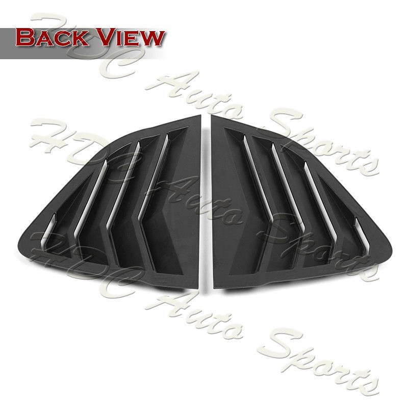 For 2017-2024 Mazda MX-5 Miata Carbon Look Side Window Louvers Scoop Cover Vent