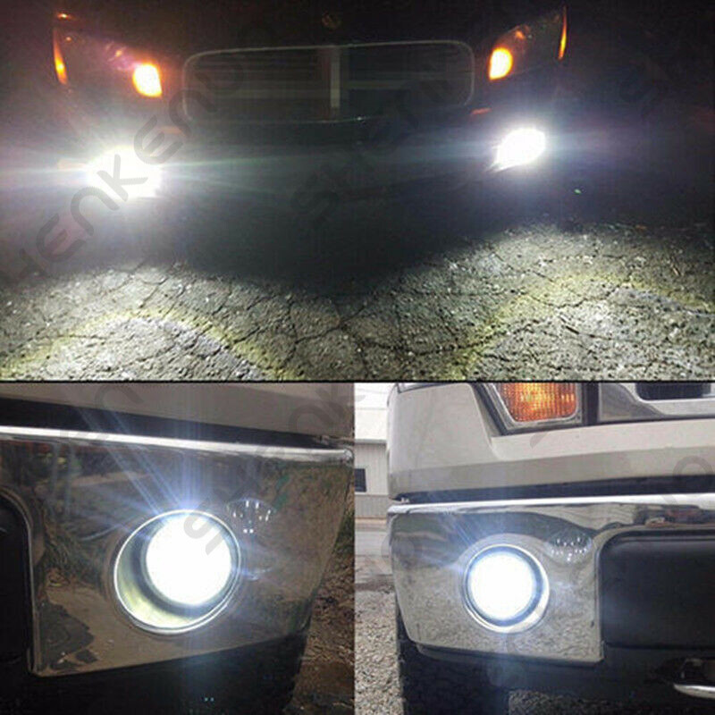 For Mercury Grand Marquis 2006-2011 4X 6000K Front LED Headlight+Fog Lamp Bulbs