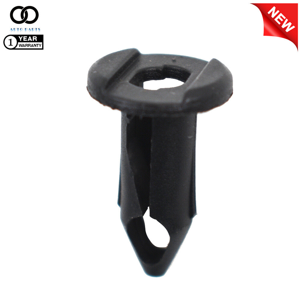 Set Of 100 ATV Retainer Clips 8mm Push Pin Splash Guard Body Panel Fit For Honda