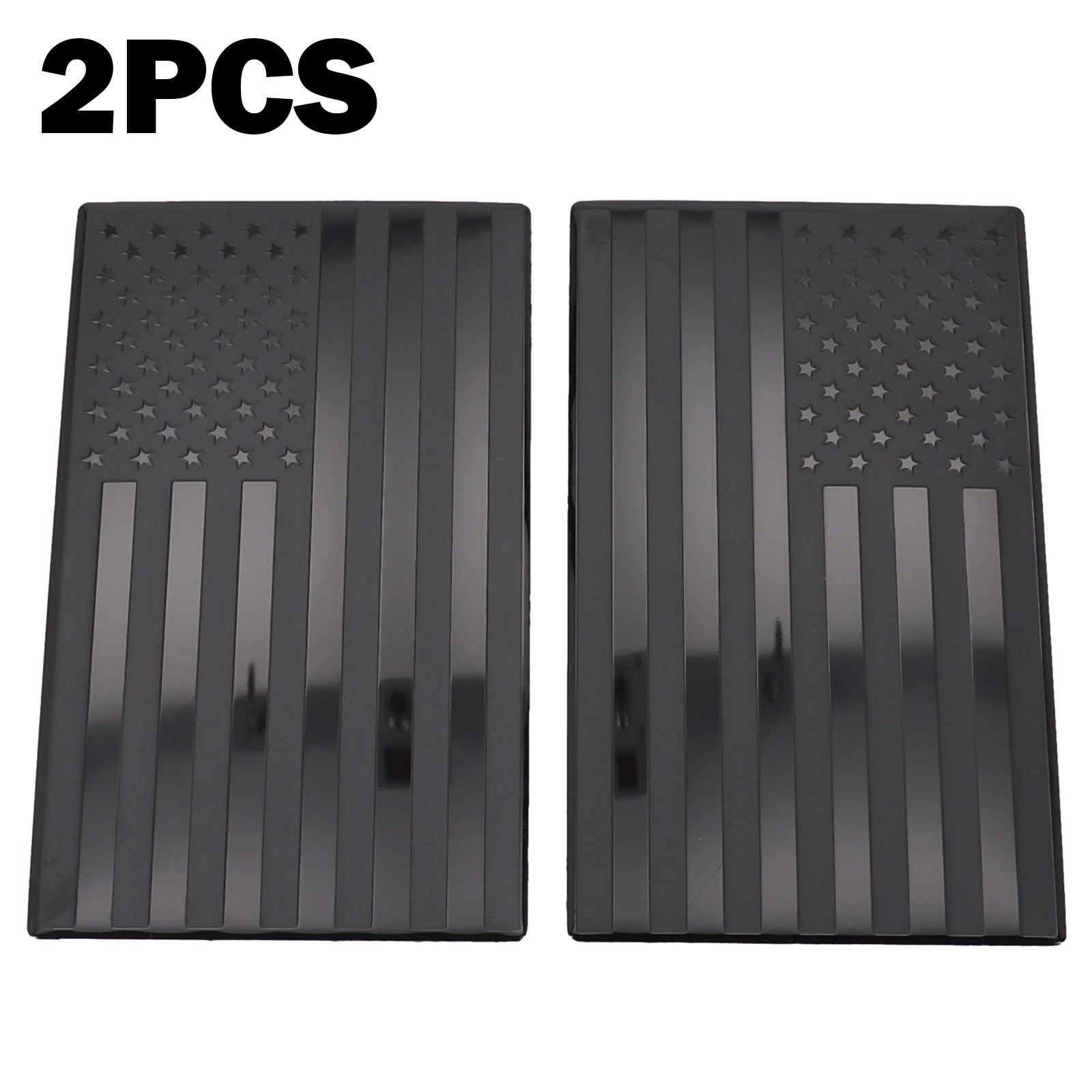 Display Your Patriotism with United States Flag Car Stickers 2 Piece Set