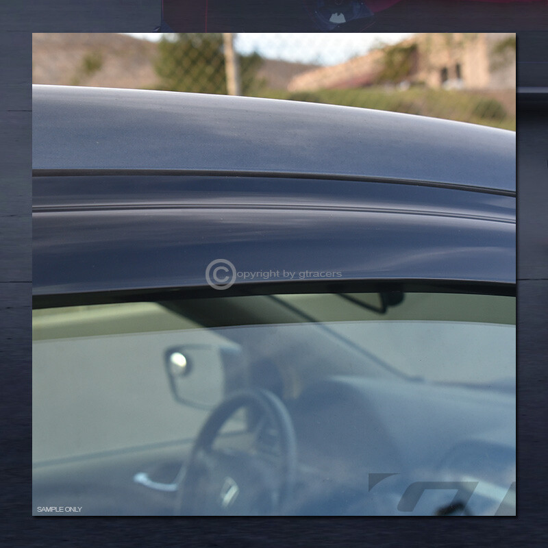 For 2007-2014 Avalanche/Suburban Sun/Rain Guard Shade Deflector Window Visor 4Pc