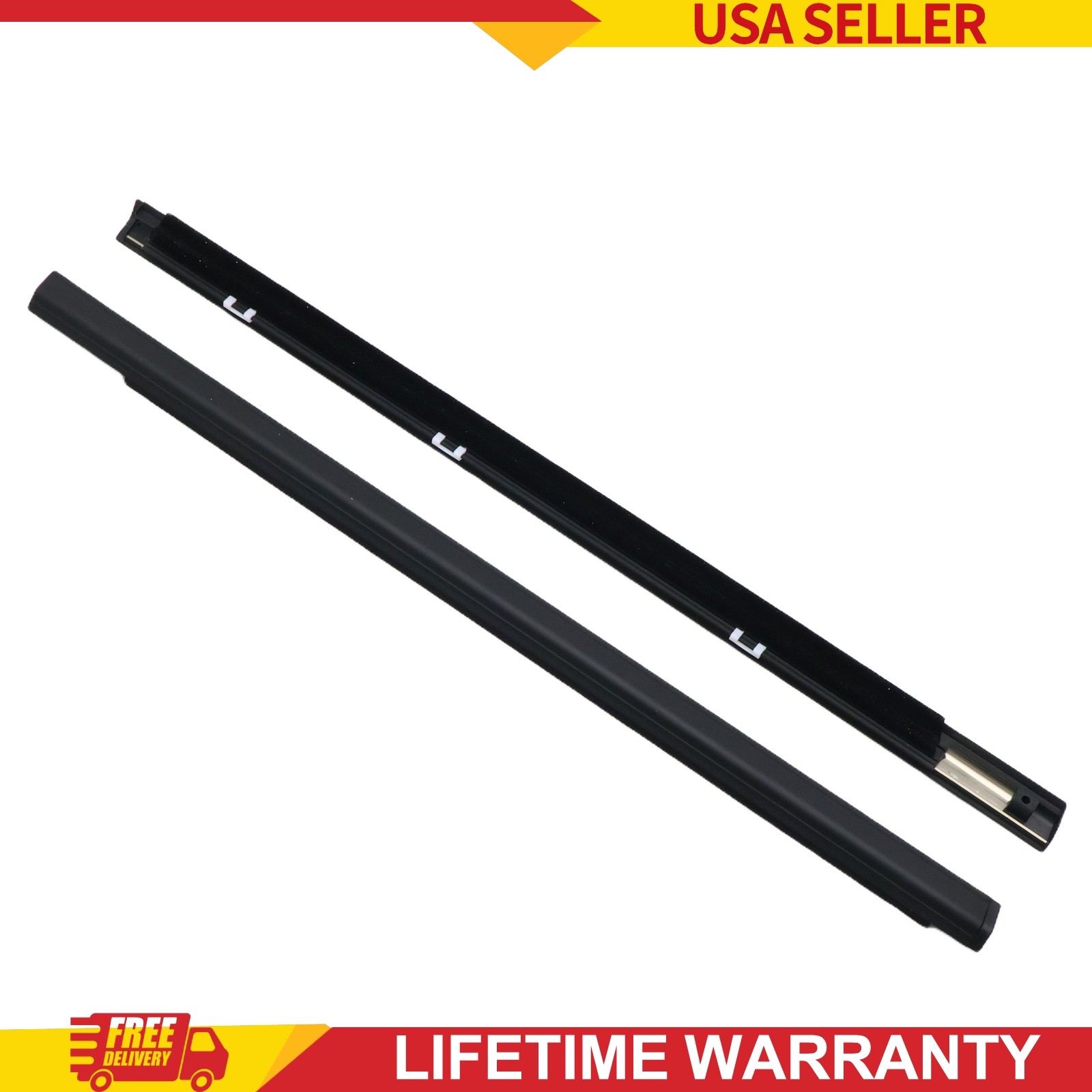 Window Moulding Trim Seal Belt 4PCS Fits Nissan Sentra 2001-2006 Replacement