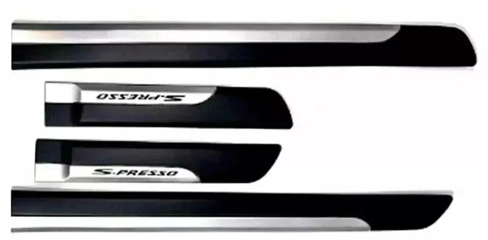 Fit For Maruti Suzuki S-Presso Side Beading Protective Side Mouldings (Set of 4)