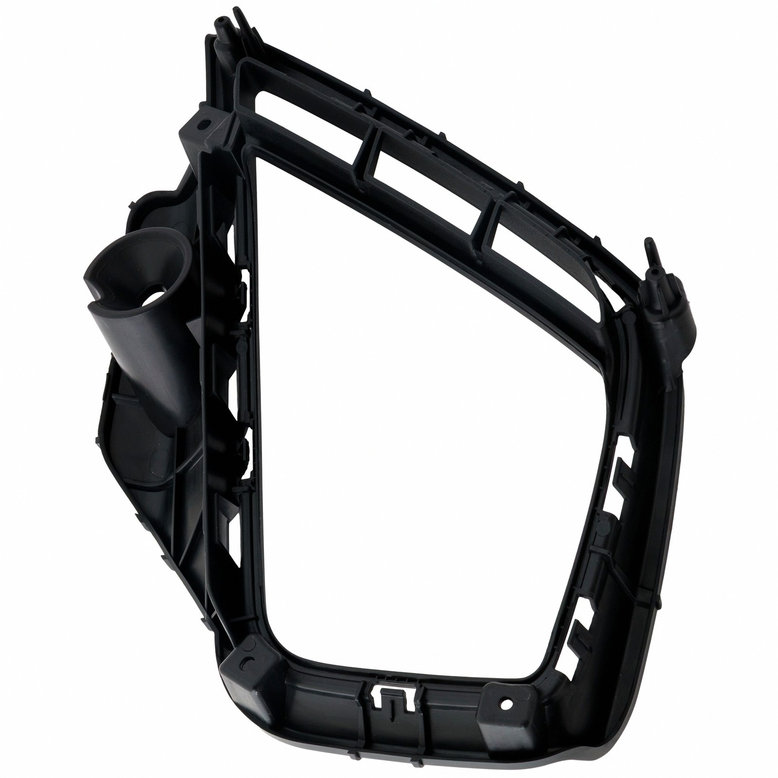 CAPA Left Driver Headlight Molding Fits 22-24 Hyundai Tucson Matte Black