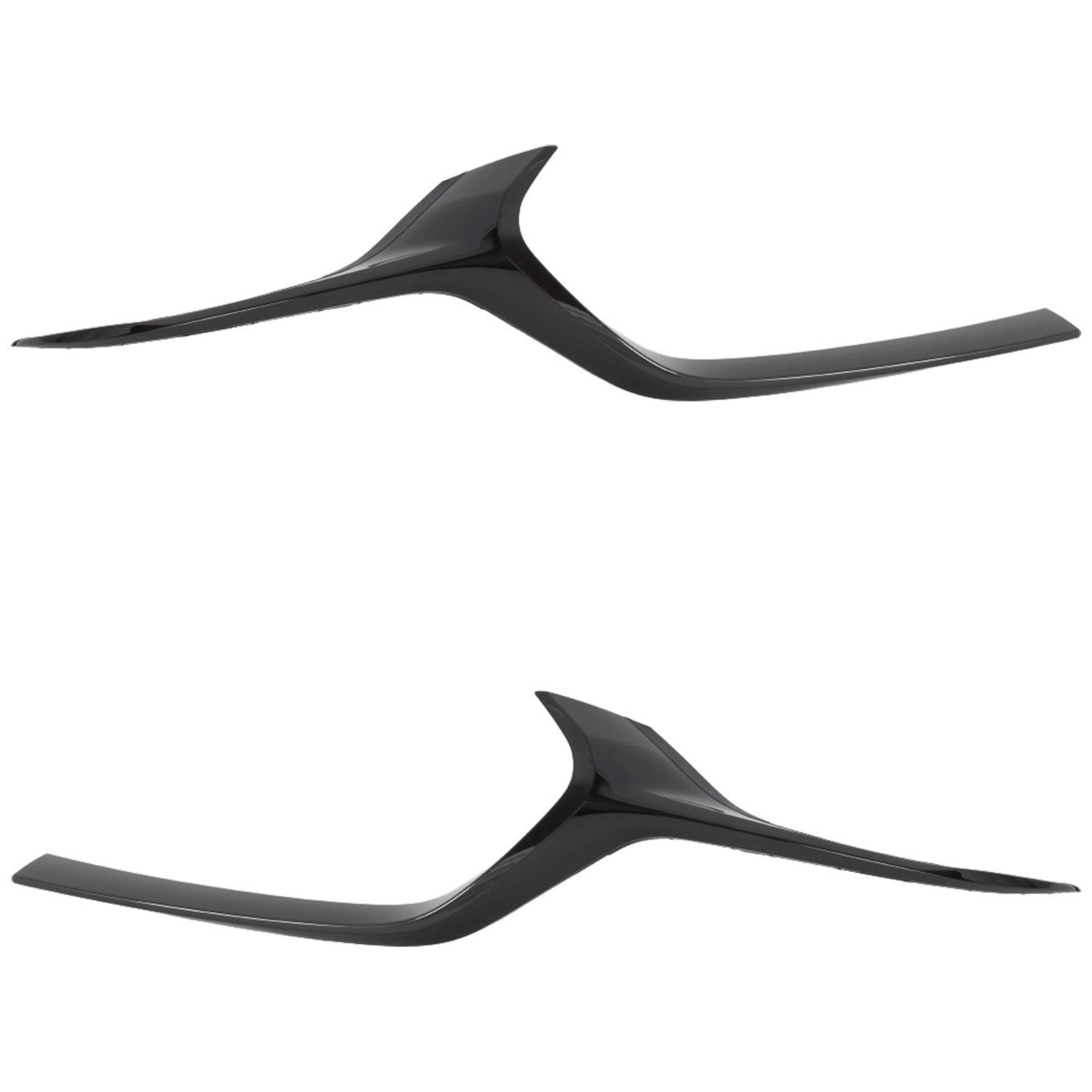 Pair Grille Trims Grill Set of 2 Driver & Passenger Side Left Right for Mazda 3