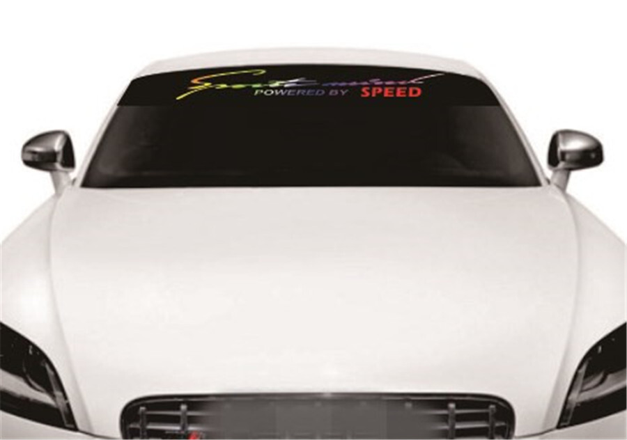 Laser Colorful Reflective Decal Sticker Decorative For Car Window Windshield