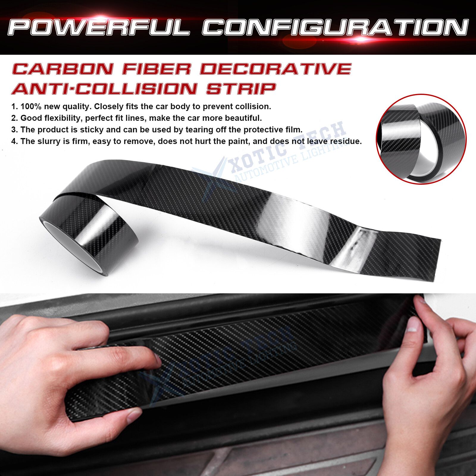 Door Side Sikrt Bumper Hood Body Protect PVC Decal Sticker For Subaru WRX STI