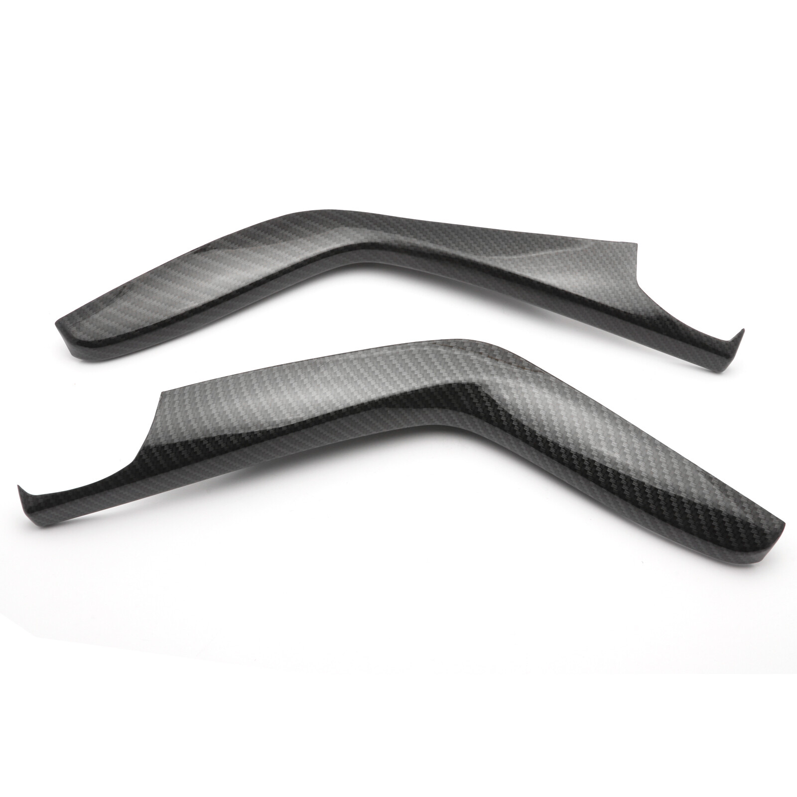 For Honda Civic 2016-21 Carbon Fiber Texture Gear Shift Panel Side Molding Cover