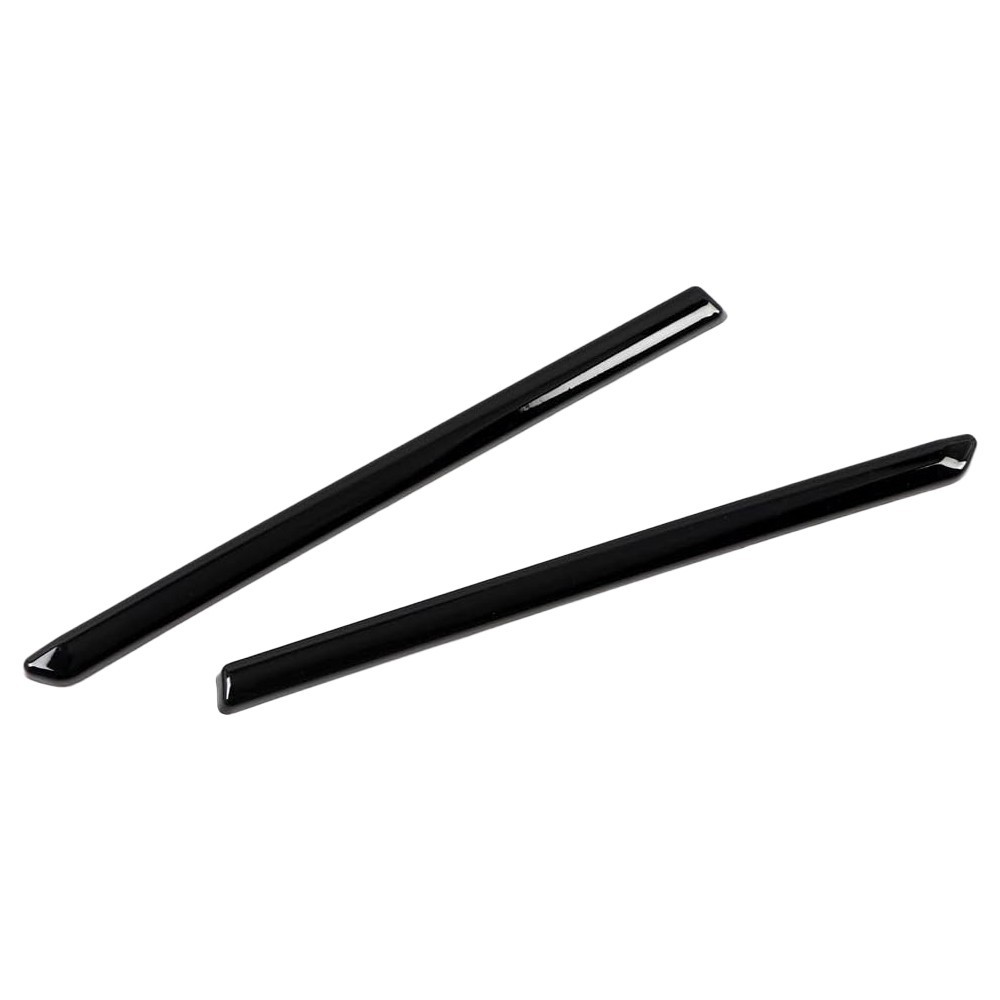 Gloss Black Front Center Grille Inserts Cover Overlay Trim for 2020-24 4Runner