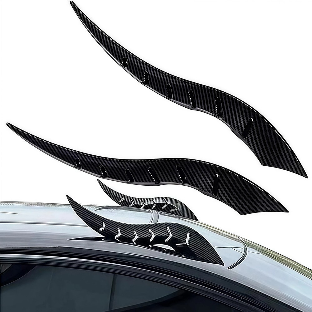 Bull Stickers 3D Design Car Roof Dragon Devil Horn Emblem Badge Decoration
