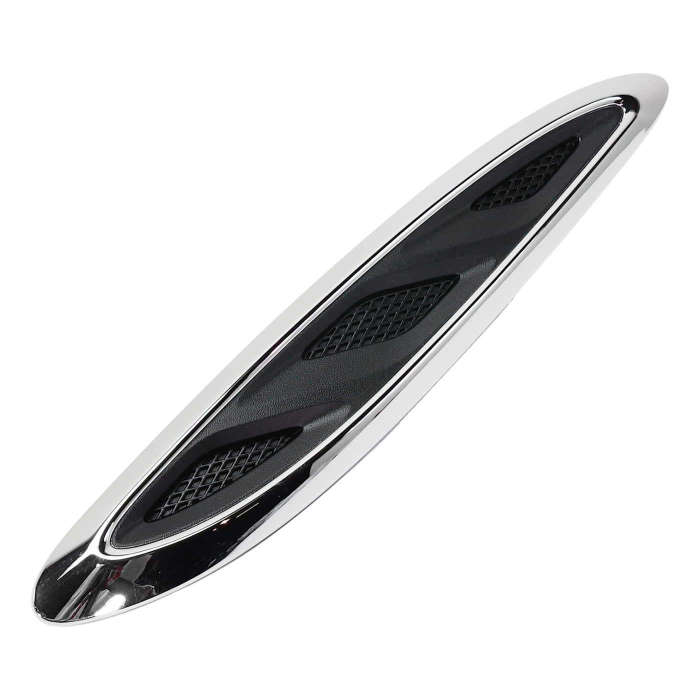 Hood Moldings Set of 2 Driver & Passenger Side Left Right for Enclave Pair