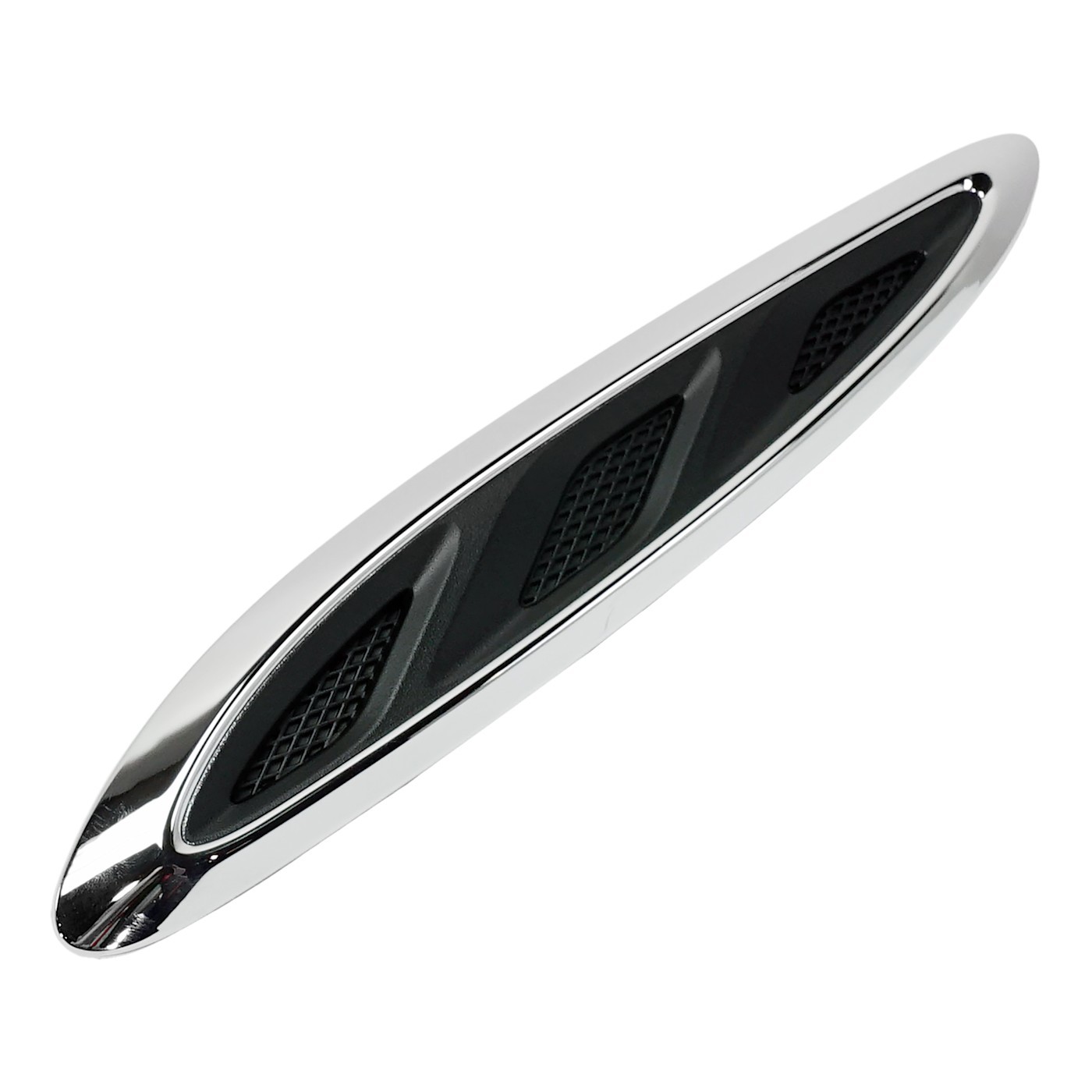 Hood Moldings Set of 2 Driver & Passenger Side Left Right for Enclave Pair