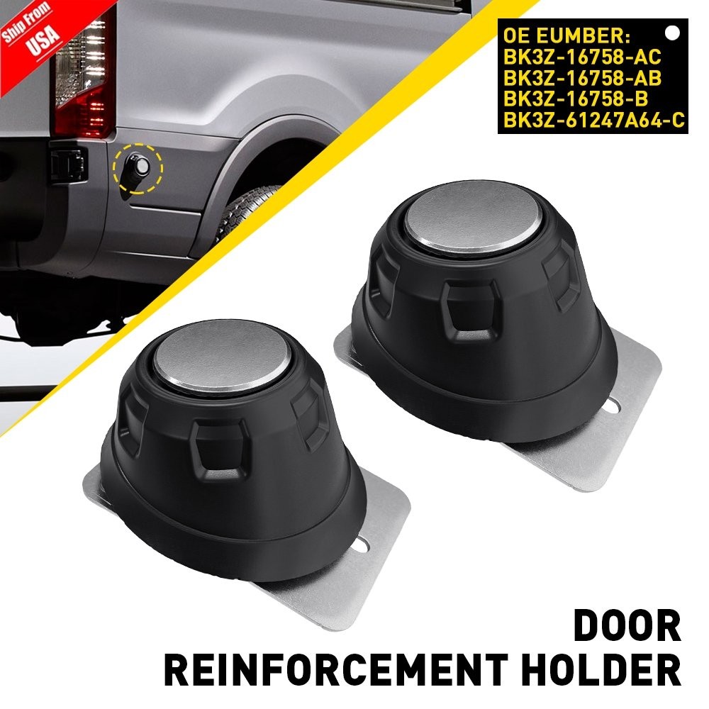 2PCS For 15-24 Ford Transit Back Door MAGNET Reinforcement Holder Bumper Secure