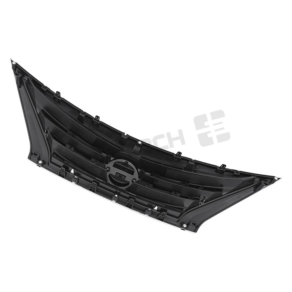 Front Bumper Chrome Grille For 2015 2016 2017 2018 2019 Nissan Versa