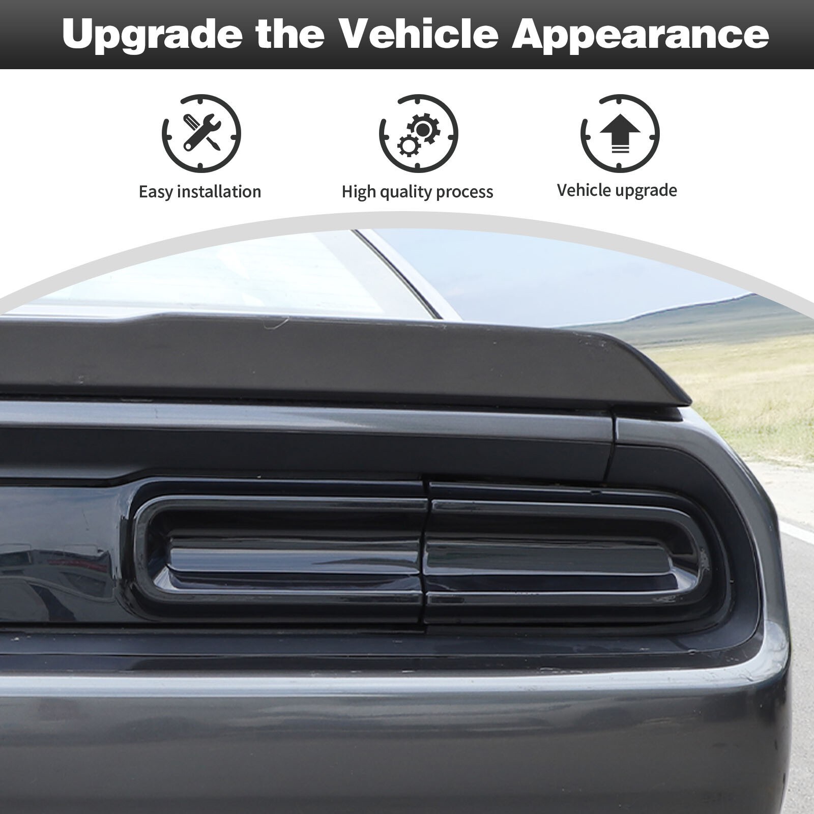Black Antenna Base Cover Replacement For Jeep Wrangler JK JL JLU JT Accessories
