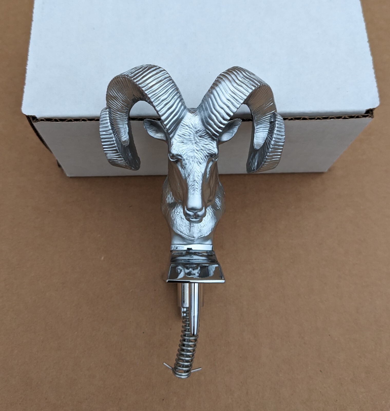 1984 85 86 87 88 89 90 Dodge Truck RAM HEAD HOOD ORNAMENT New Reproduction