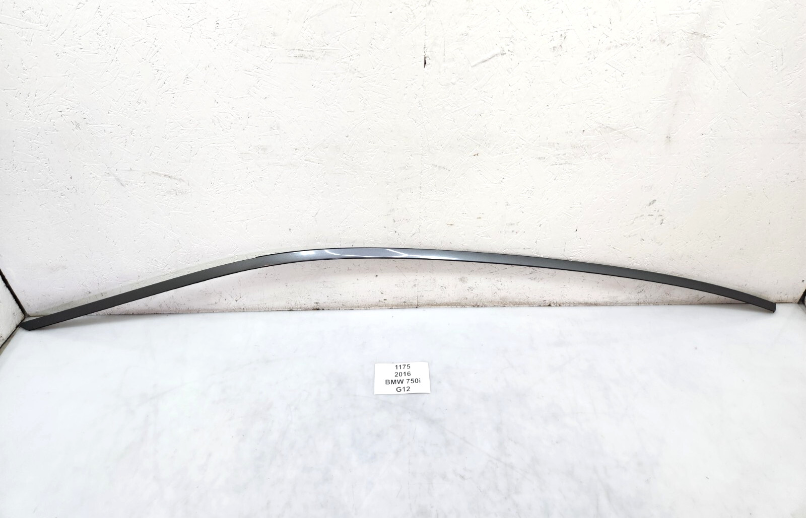 ✅ 16-22 OEM BMW G12 740 750 Left Driver Side Roof Molding Trim Gray C26