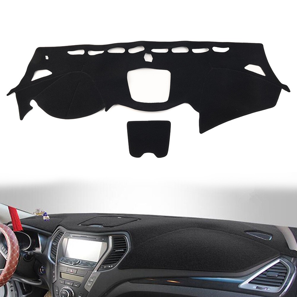 Dash Mat Dashboard Cover Dash Cover Mat For Hyundai Santa Fe Sport 2013-2018