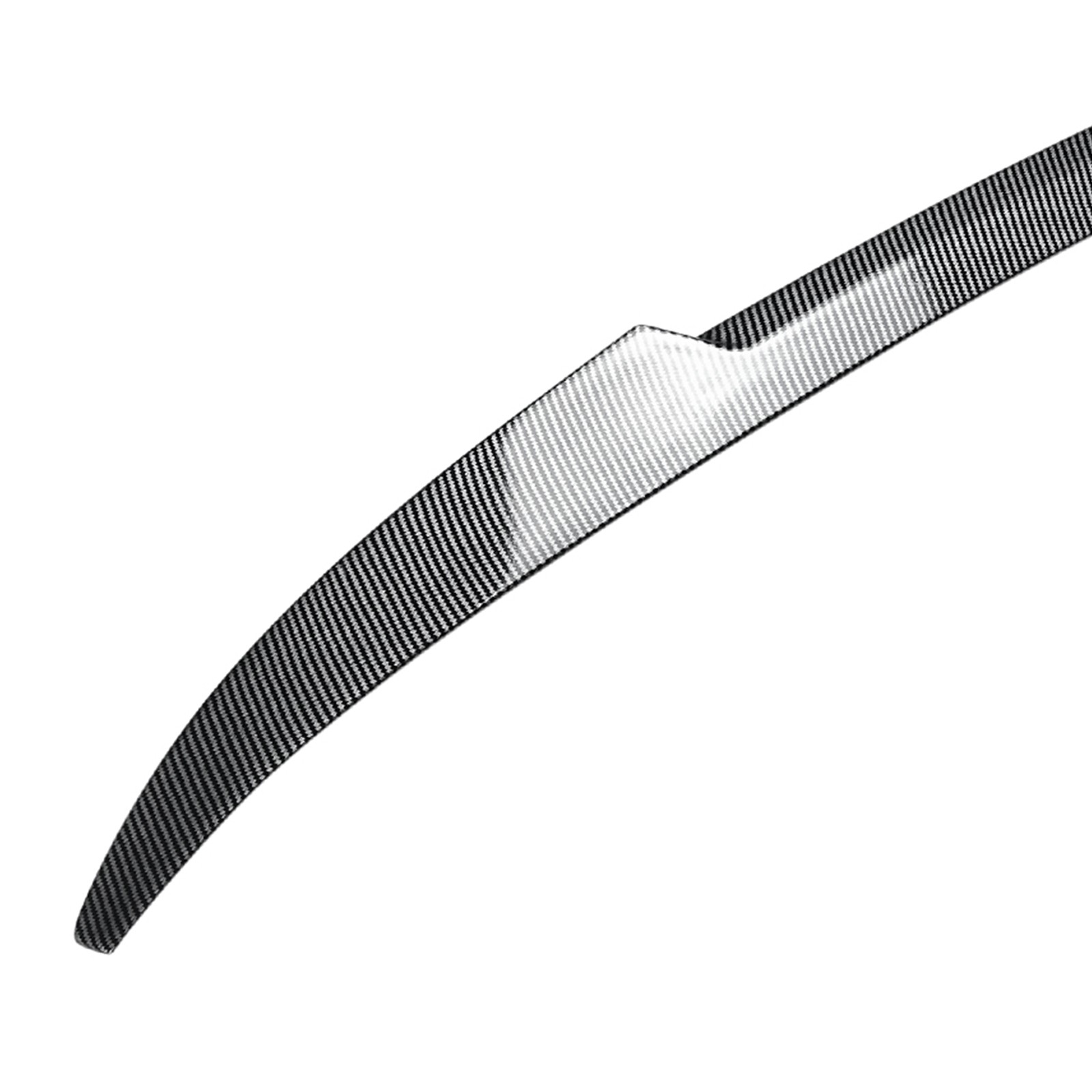 1x Carbon Look Rear Trunk Spoiler Lip Roof Wing For BMW X6 G06 2019-2025 Bodykit