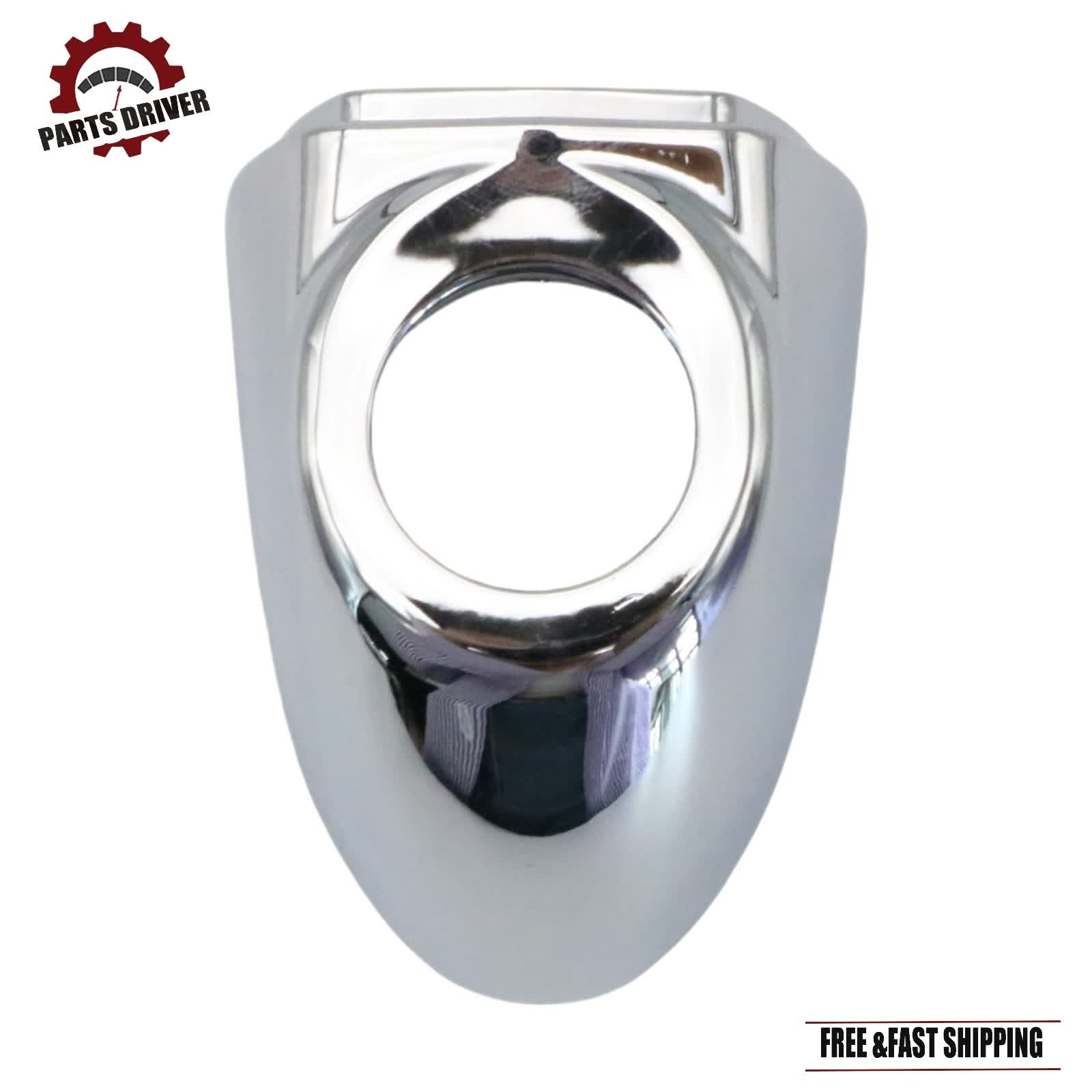 Silver Chrome Door Front Outer Handle Trim Molding Cap For Fiat 500X 2016-2021
