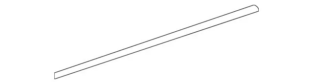 Genuine Mercedes-Benz Body Side Molding 204-730-01-80