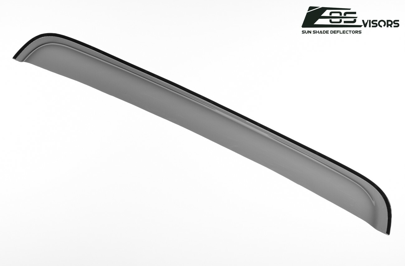 EOS Visors For 05-15 Toyota Tacoma Crew Cab IN-CHANNEL Side Window Rain Guards
