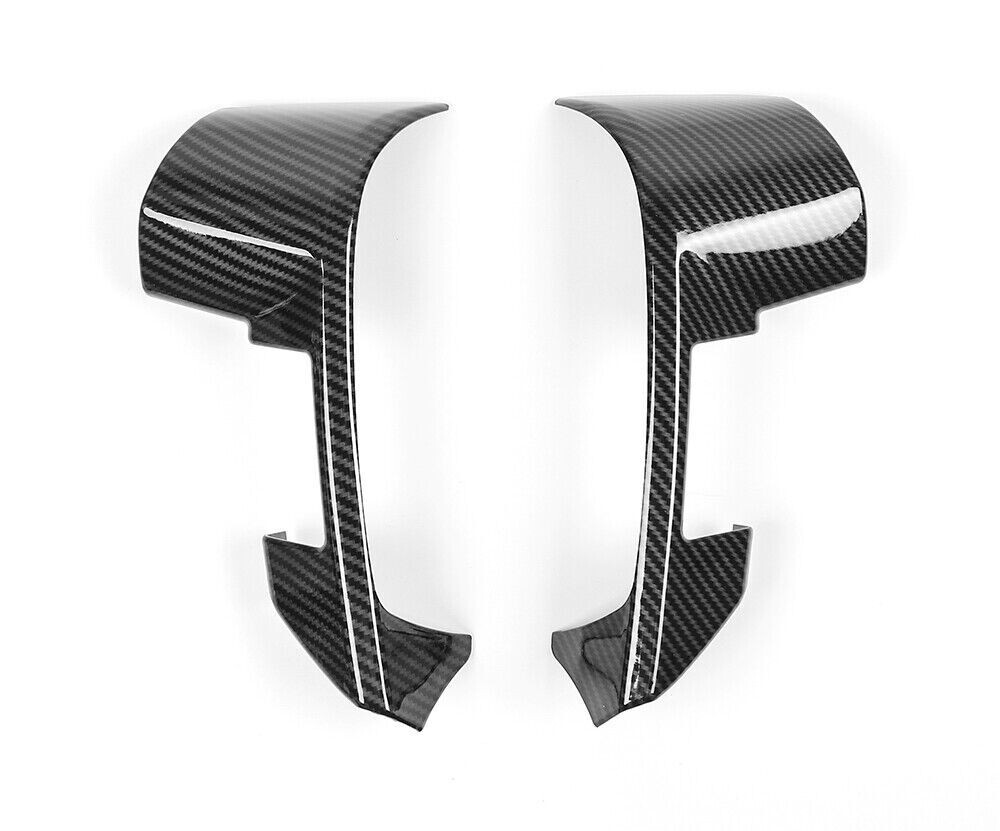 Carbon Fiber Steering Wheel Bezel Decorative Frame Trim for Ford F150 2009-2014