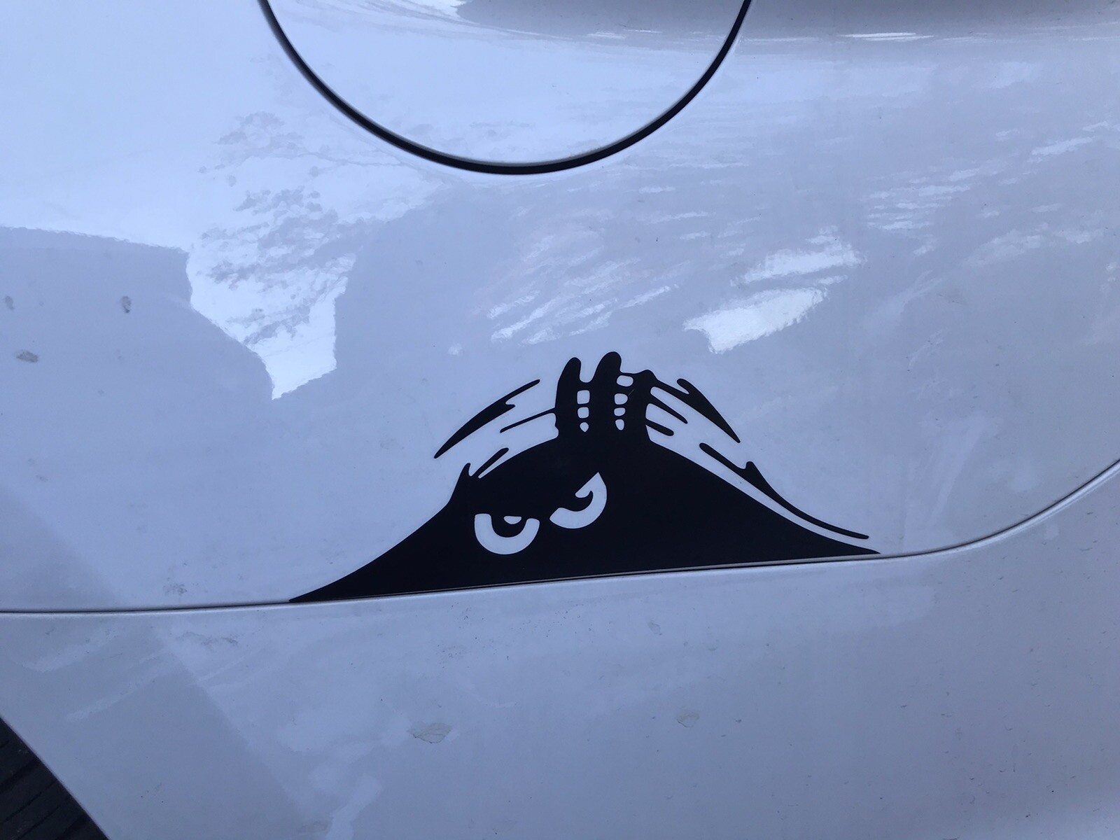 New Funny Peeking Monster Auto Car Walls Windows Sticker Graphic Vinyl Car Decal