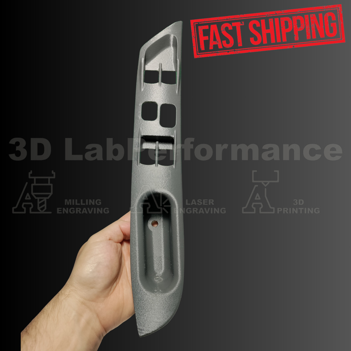 Interior Door Handle – Mitsubishi Eclipse Spyder – 1996-1999 – LH – Gray