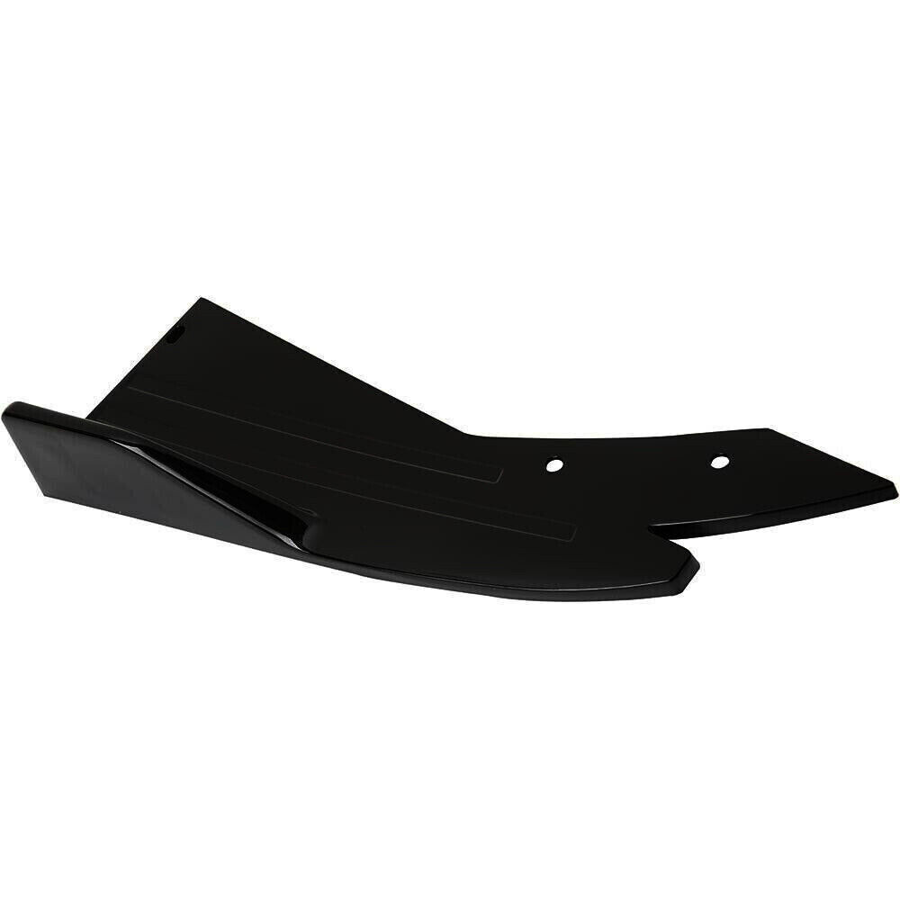For Acura TL 2004-2008 Glossy Black Rear Bumper Diffuser Splitter Spats Canards