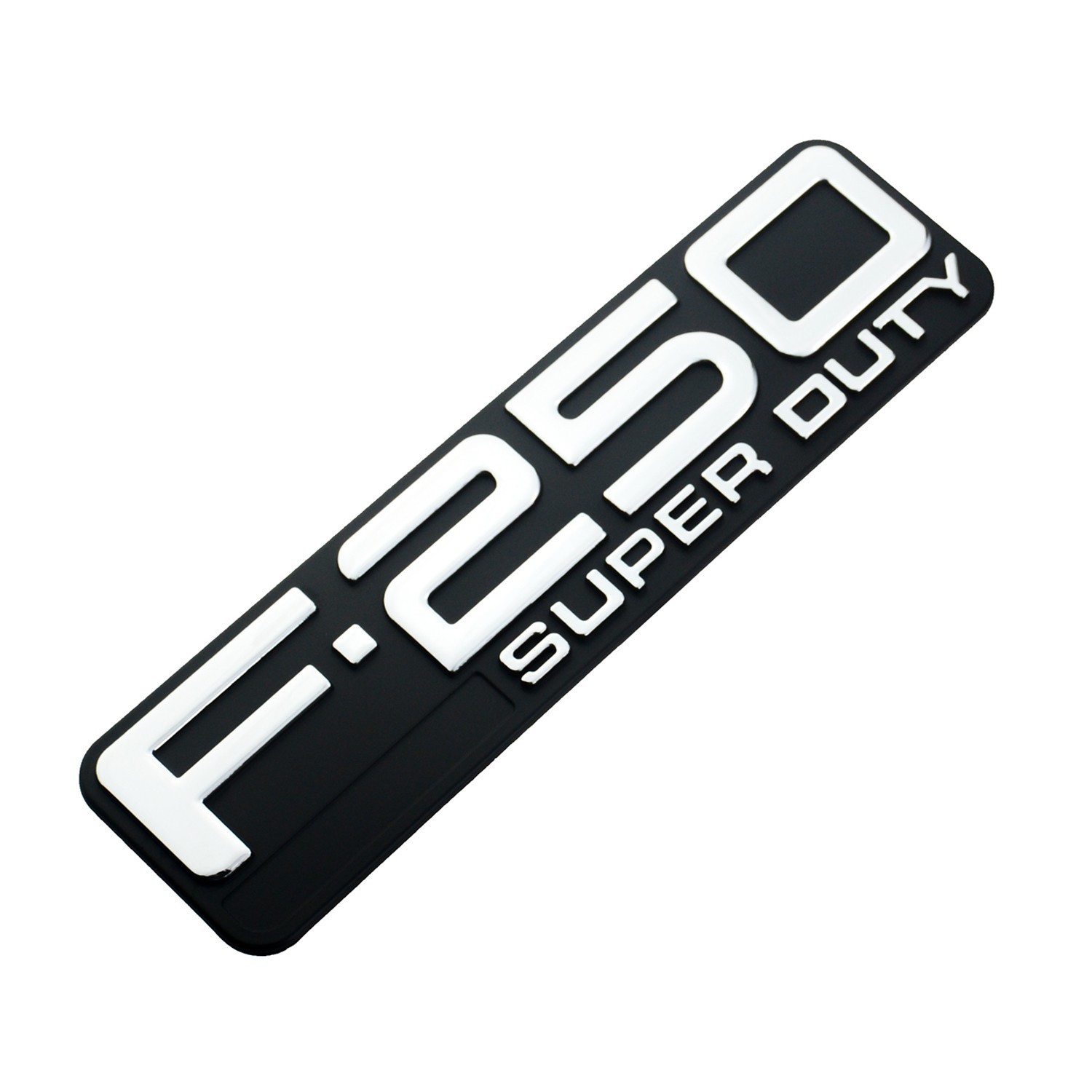 1x New Set Chrome Black Fits For 99-04 F250 SuperDuty Badges
