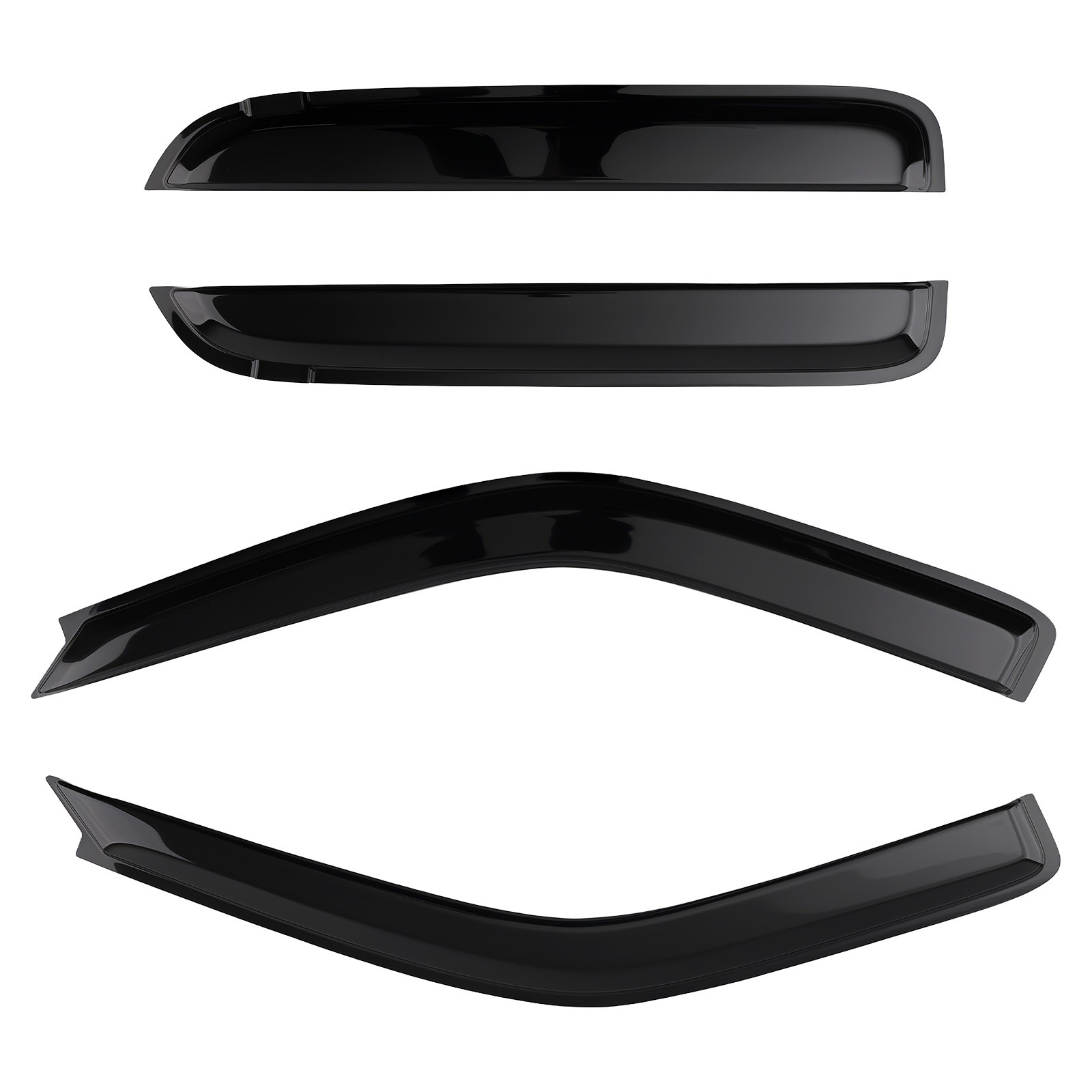 Rain Guard Window Deflector for Honda CRV 1997-2001 Adhesive 2.5mm