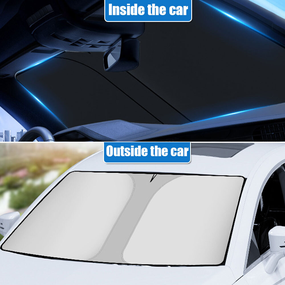 1X Car Sun Shade Cover Windshield Sunshade Sun UV Block Protection Accessories