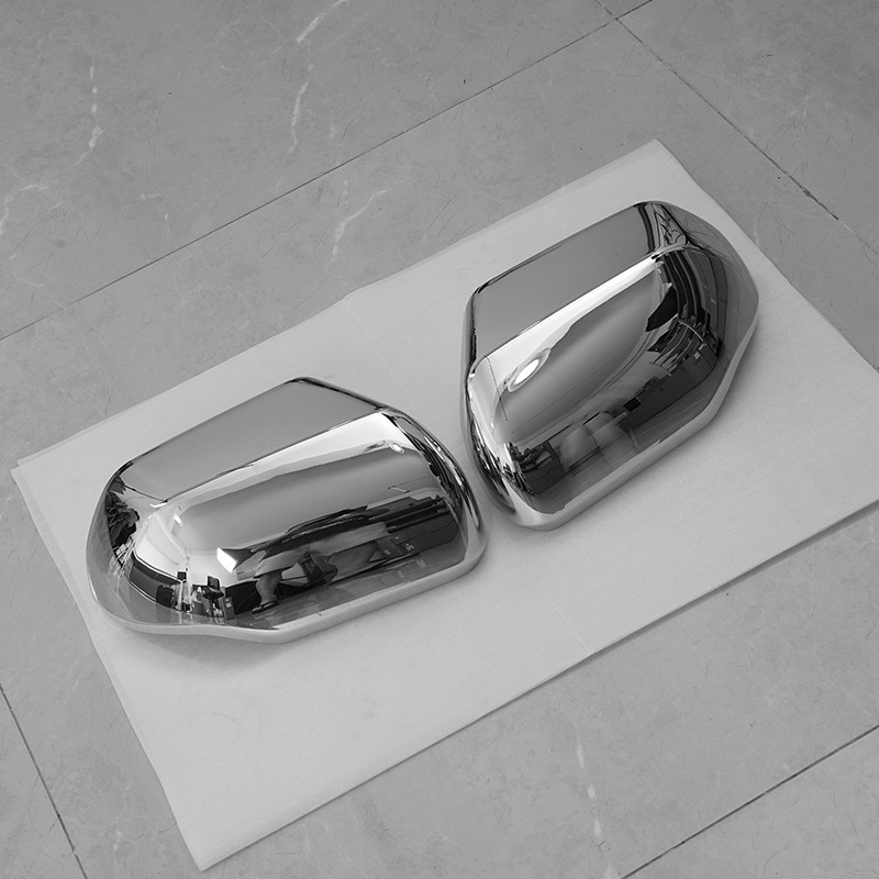 Chrome Rearview Mirror Side Lid Cover Cap Trim For Toyota Tundra 2022-2026 US