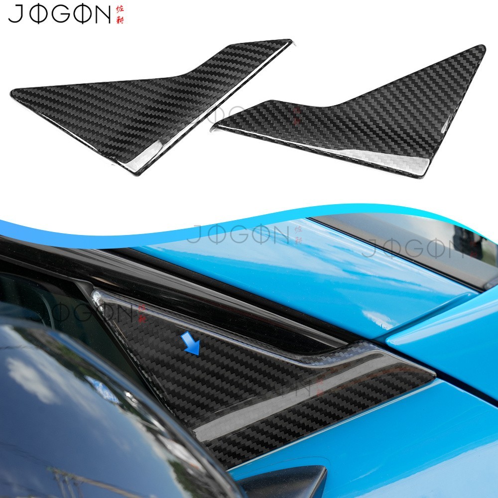 DE5 For Acura Integra Type S A Spec 2023+ Real Carbon Front A Post Pillar Cover