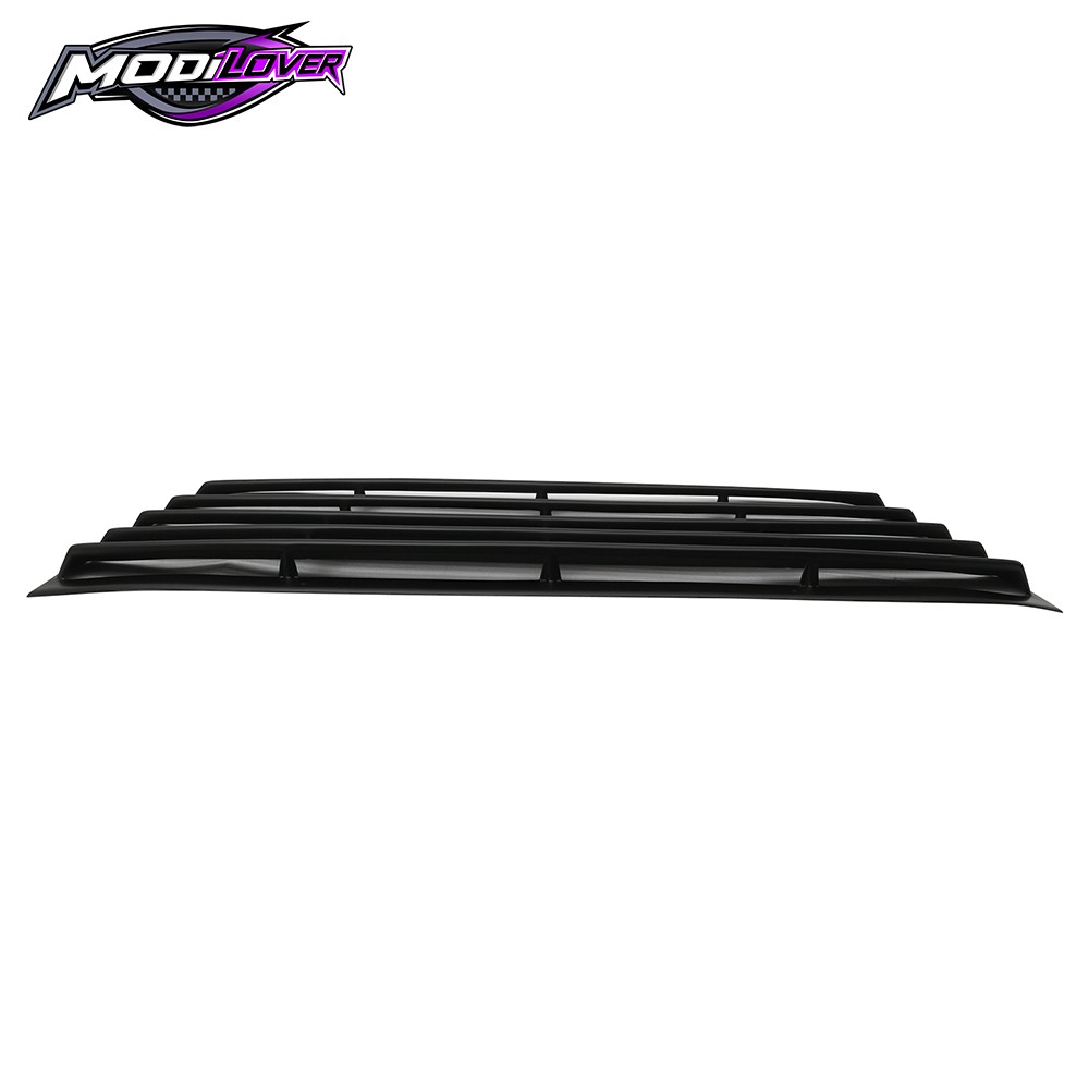 Fits 08-23 Dodge Challenger Rear Window Louver Cover PU Unpainted Black